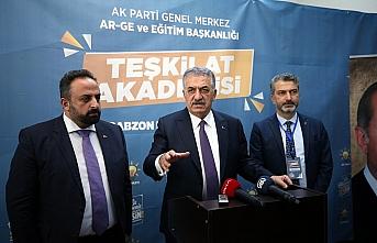 AK Parti'li Yazıcı, Trabzon'da 