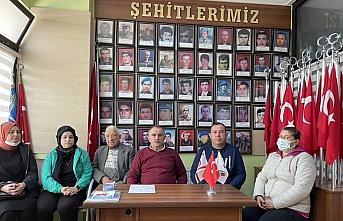 Sinop'ta şehit yakınları ve gazilerden İYİ Partili Türkkan'a tepki