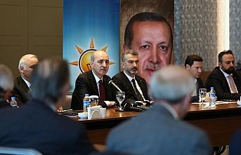 AK Parti Genel Başkanvekili Kurtulmuş, Trabzon'da basın toplantısı düzenledi: (1)