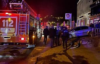 Artvin'de bir kefede çıkan yangında 8 kişi hafif yaralandı