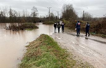 GÜNCELLEME - Bartın'da sağanak nedeniyle kapanan 7 köy yolu ulaşıma açıldı