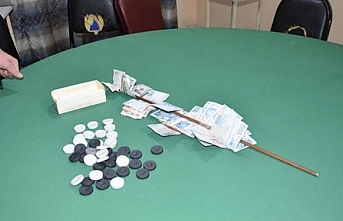 Samsun'da kumar baskını, 10 kişi yakalandı
