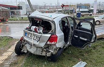 Samsun'daki trafik kazasında 5 kişi yaralandı