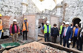 Trabzon'da 139 yıllık hamam restorasyonla eski görünümüne kavuşacak