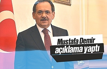 Mustafa Demir hastalığı ile ilgili açıklama yaptı