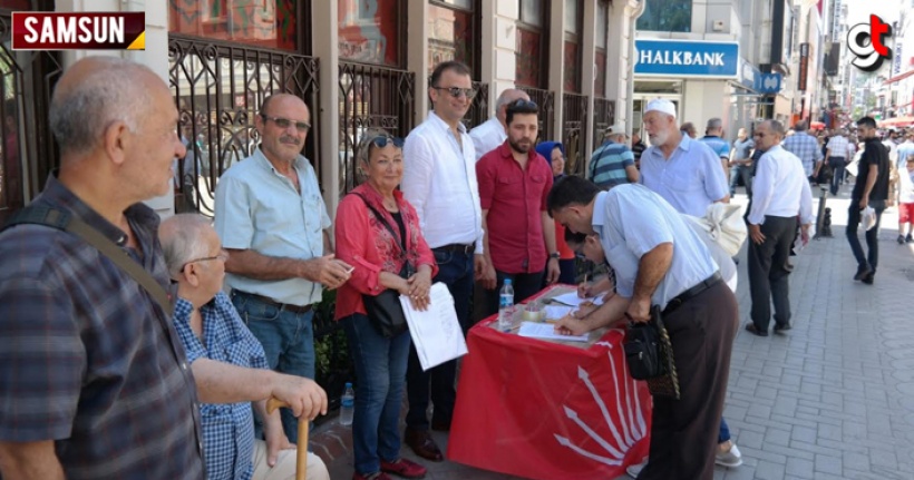 CHP'den Su Zammının Geri Alınması İçin İmza Kampanyası