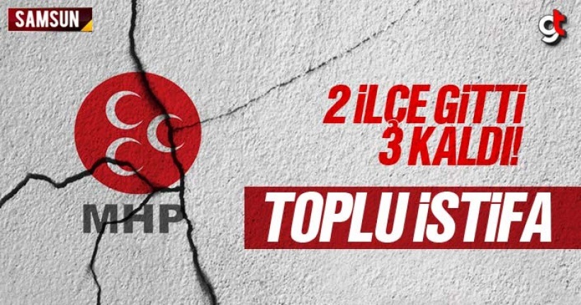 MHP’de 2 gitti 3 kaldı
