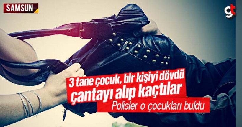 Samsun'da 17 yaşlarında ki 3 kapkaçcı çocuk tutuklandı