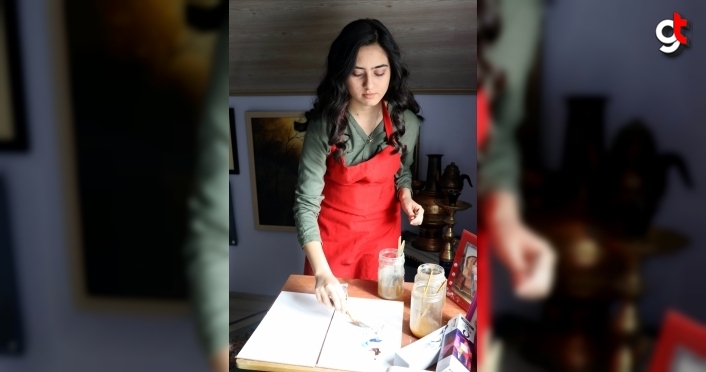 Üç yılda 7 resim sergisi açan 16 yaşındaki Asya'nın hedefleri büyük