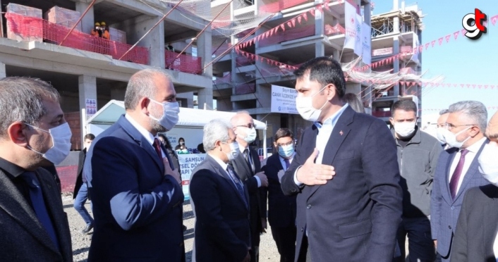 Samsun Canik'te kentsel dönüşüm çalışmaları