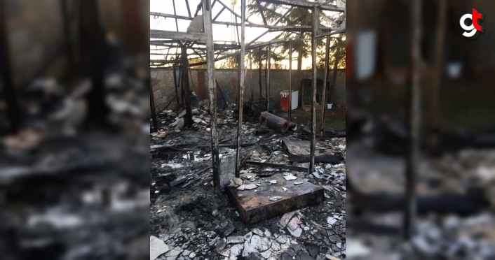 Samsun Tekkeköy'de villada çıkan yangında bir kişi hayatını kaybetti