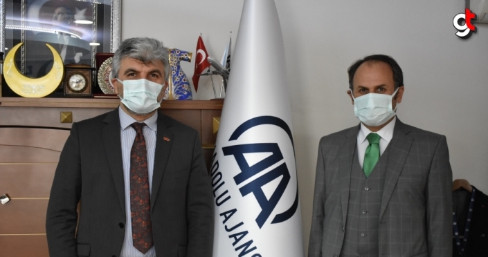 Basın İlan Kurumu Samsun Şube Müdürü Mustafa Bayraktar AA'nın kuruluşunun 101'inci yıl dönümünü kutladı