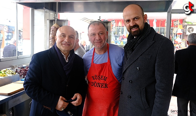 Erhan Usta, Bafra'da avcıları dinledi
