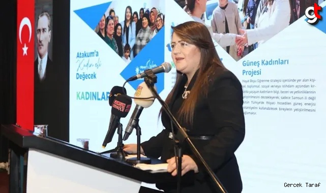 Özlem Maraş, Atakum için projelerini açıkladı